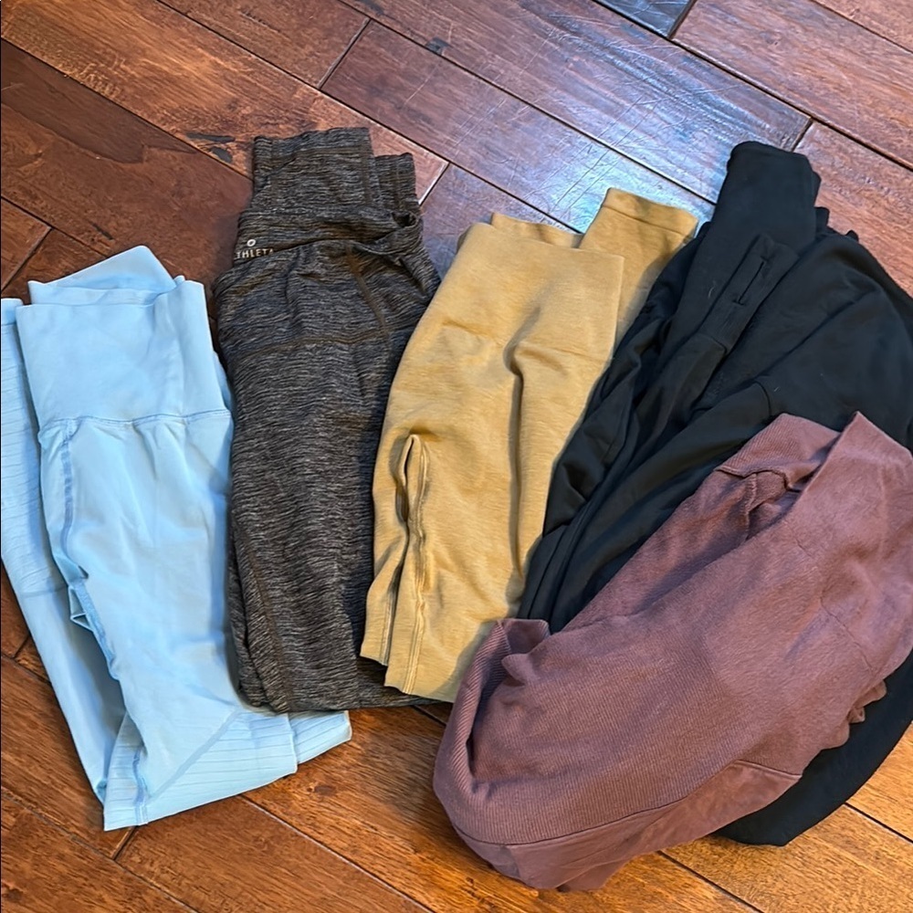 Athleta & alphalete bundle (5) size small